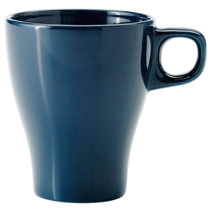 ماگ ایکیا مدل Fargrik Ikea Fargrik White Mug